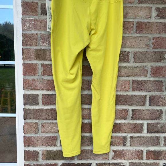 Lululemon yellow Align High Rise Leggings 28” inseam NWT 12 - Picture 6 of 10